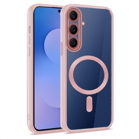 Capa COOL para Samsung S731 Galaxy S25 FE Magnética Borde Rosa