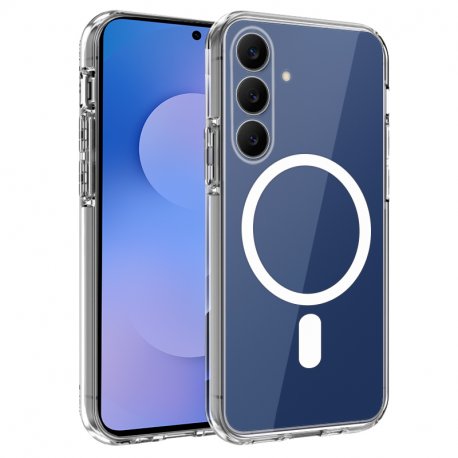 Custodia COOL per Samsung S731 Galaxy S25 FE Trasparente Magnetica