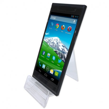 Transparent Showcase Mobile Support 65 mm COOL