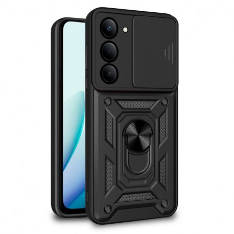 Capa COOL para Xiaomi Redmi 15 / 15 5G Hard Ring Preto