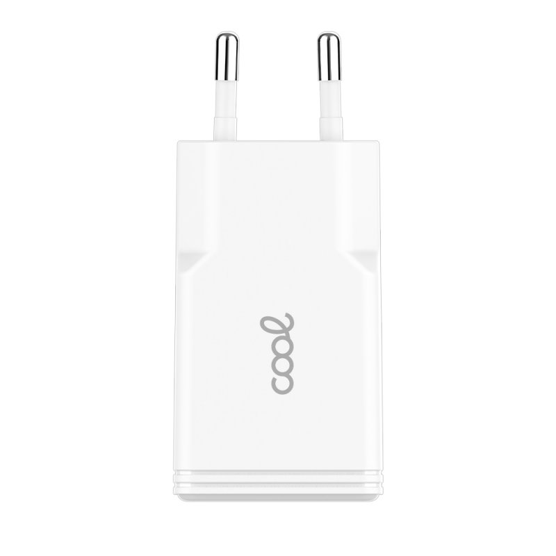 Caricabatterie Rosso Caricabatterie Rapido Universale (PD) Dual Type-C / USB COOL (30W) Bianco Caricabatterie Rosso Caricabatterie Rapido Universale (PD) Dual Type-C / USB COOL (30W) Bianco