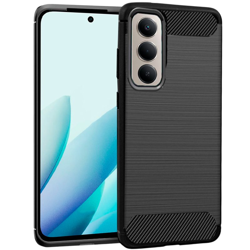 Custodia COOL per Xiaomi Redmi 15 / 15 5G Carbone Nero Custodia COOL per Xiaomi Redmi 15 / 15 5G Carbone Nero