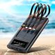 Bateria Externa Universal Power Bank 10.000 mAh + Panel Solar COOL Negro