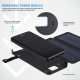 Bateria Externa Universal Power Bank 10.000 mAh + 4 Paneles Solares COOL Negro