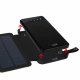 Bateria Externa Universal Power Bank 10.000 mAh + 4 Paneles Solares COOL Negro