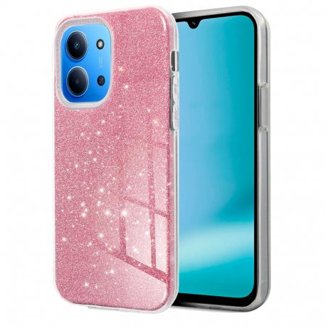 COOL custodia per Xiaomi Redmi 15C / 15C 5G / Poco C85 Glitter Rosa