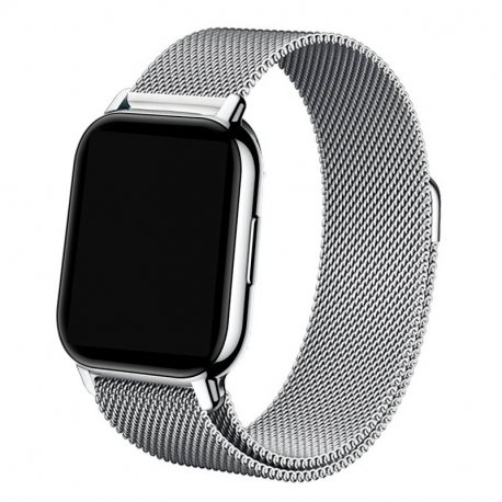 Cinturino Universale 22mm Amazfit GTR / Stratos / Huawei / Samsung / COOL Metal Silver