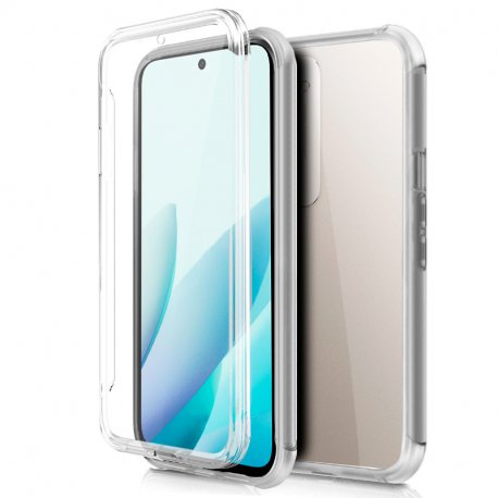 Capa COOL de Silicone 3D para Xiaomi Redmi 15 / 15 5G (Transparente Frente + Verso)