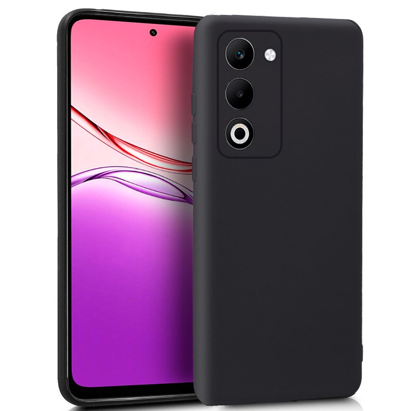 Custodia in silicone COOL per Oppo A5 4G / A5 5G / A5m (Nero)