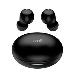 Auriculares Stereo Bluetooth Earbuds ANC COOL Pocket Negro