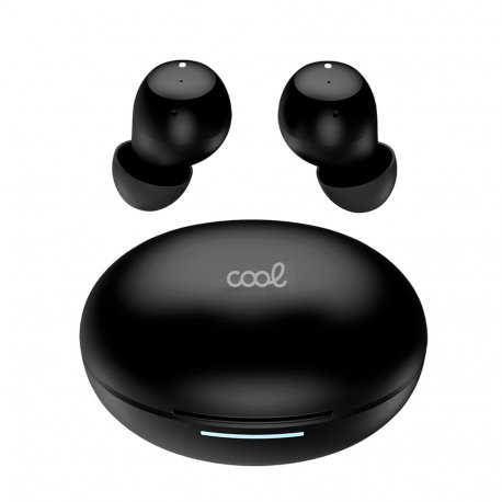 Auriculares Stereo Bluetooth Earbuds ANC COOL Pocket Black