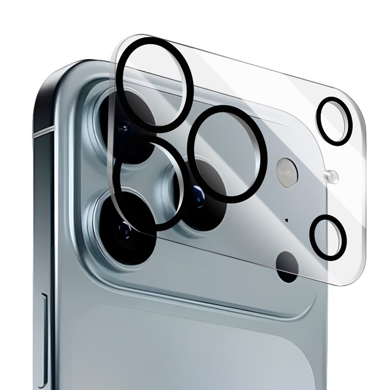 Protector Cristal Templado COOL para Cámara de iPhone 17 Pro Max / 18 Pro Max