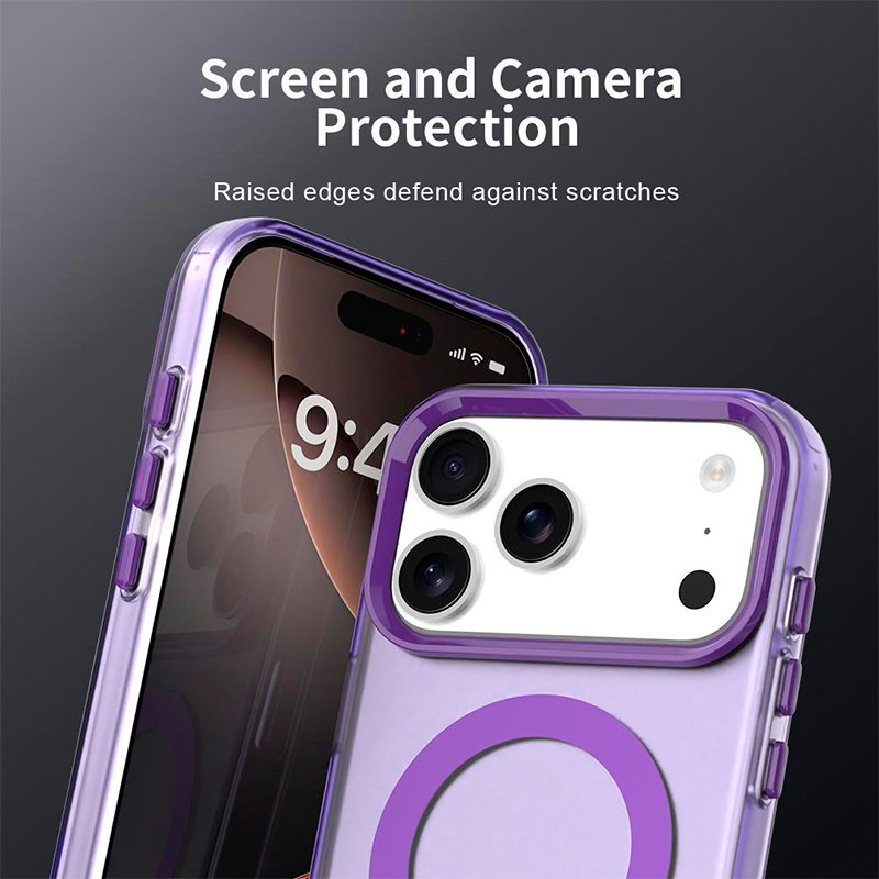 Carcasa COOL para iPhone 17 Pro / 18 Pro Magnética Colorful Violeta