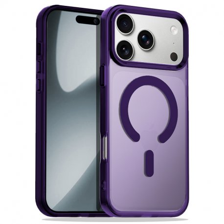 Carcasa COOL para iPhone 17 Pro / 18 Pro Magnética Colorful Violeta