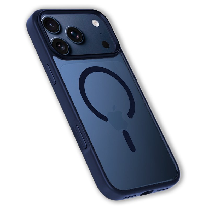 Carcasa COOL para iPhone 17 Pro Max / 18 Pro Max Magnética Colorful Marino