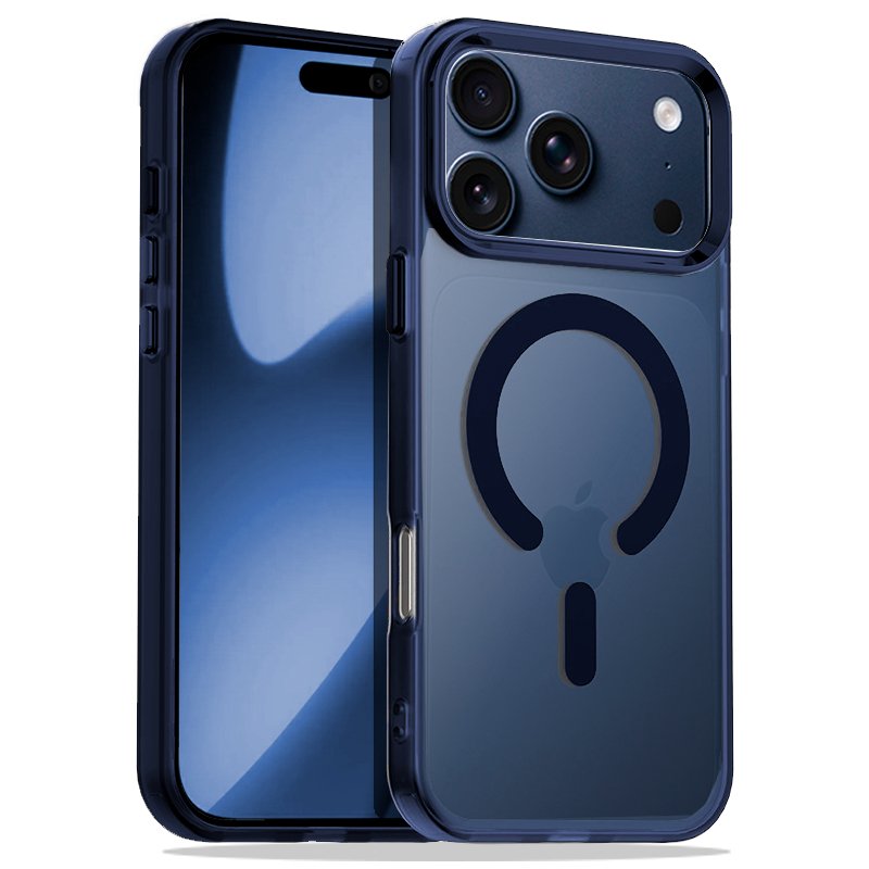 Capa COOL para iPhone 17 Pro Max Magnética Colorful Azul-Marinho