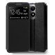 Funda COOL Flip Cover para Xiaomi 15T Liso Negro