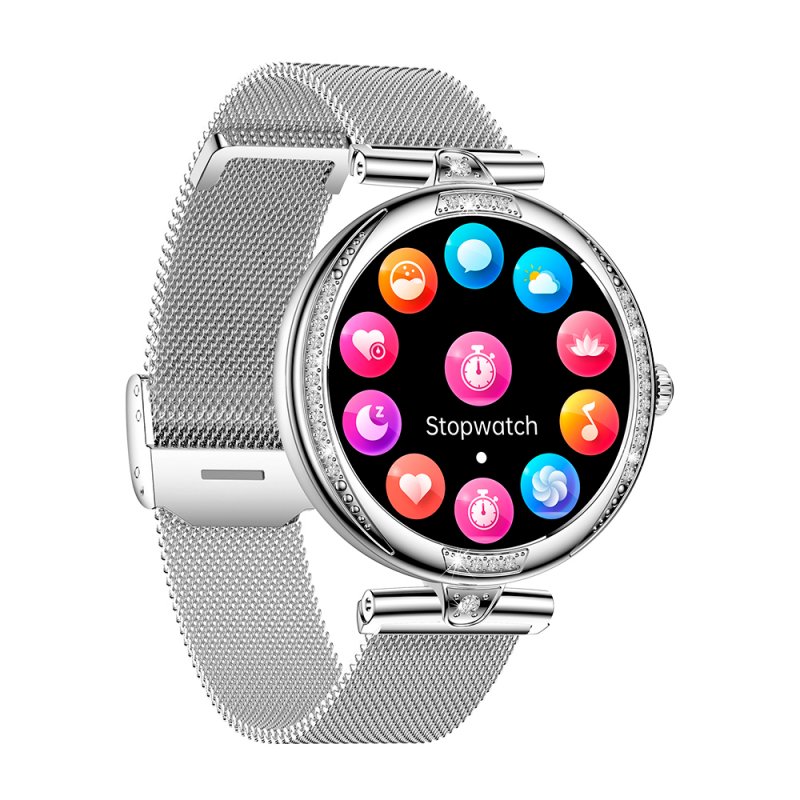 Smartwatch COOL Monaco + 2 Straps (AMOLED, Calls, Health, Sport) Grey