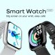 Smartwatch COOL Cascais Silicone Black (Amoled, Calls, Health, Sport)