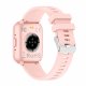 Smartwatch COOL Cascais Silicona Rosa (Llamadas, Salud, Deporte)