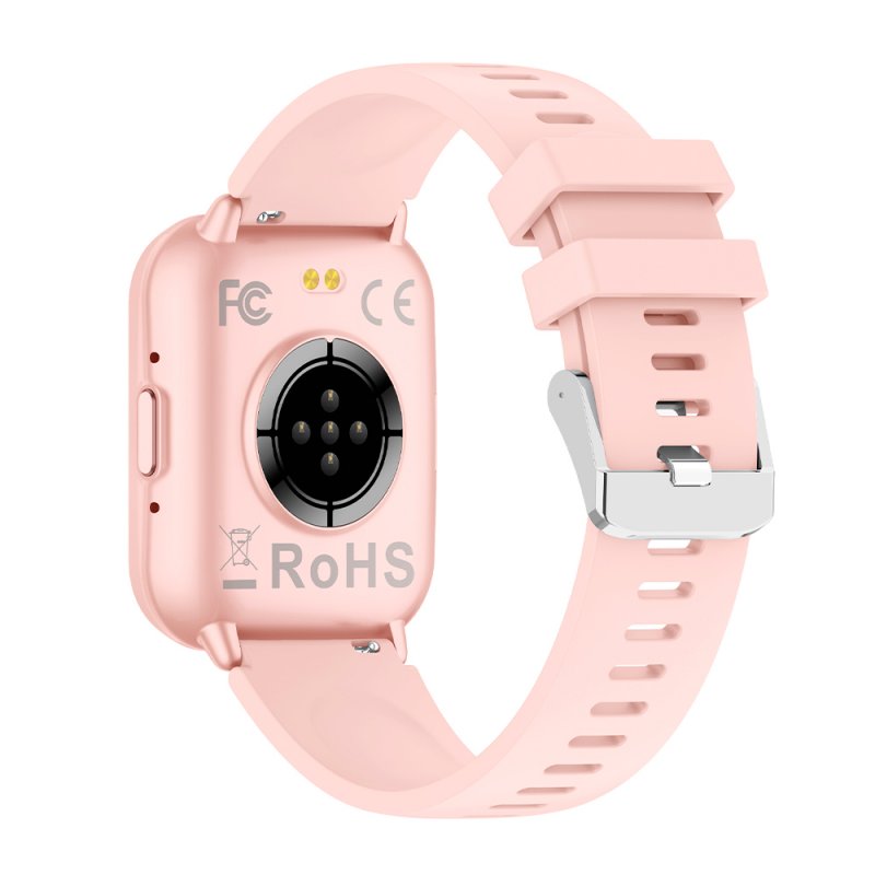 Smartwatch COOL Cascais Silicone Pink (Amoled, Calls, Health, Sport)