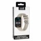 Smartwatch COOL Cascais Silicone Champagne (Amoled, Calls, Health, Sport)
