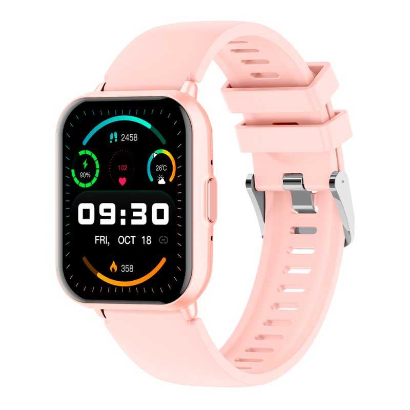 Smartwatch COOL Cascais Silicone Pink (Amoled, Calls, Health, Sport)