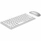 Teclado Español Bluetooth PC Kit Teclado + Ratón COOL Mobility Blanco