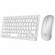 Kit Tastiera PC Bluetooth Spagnolo Tastiera + Mouse COOL Mobility Bianco
