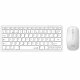 Teclado Español Bluetooth PC Kit Teclado + Ratón COOL Mobility Blanco