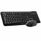 Kit de Teclado + Rato Sem Fios para PC em Espanhol COOL Enter Preto