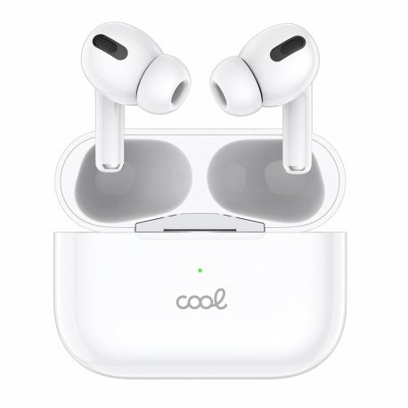 Auriculares Stereo Bluetooth Earbuds COOL Chester White