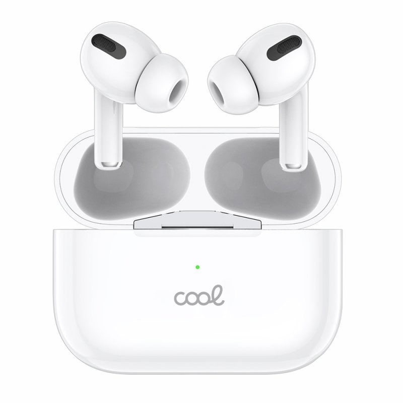 Auriculares Stereo Bluetooth Earbuds COOL Chester White