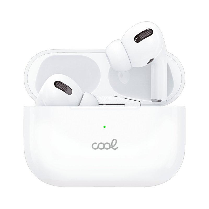 Auscultadores estéreo Bluetooth COOL Chester Branco