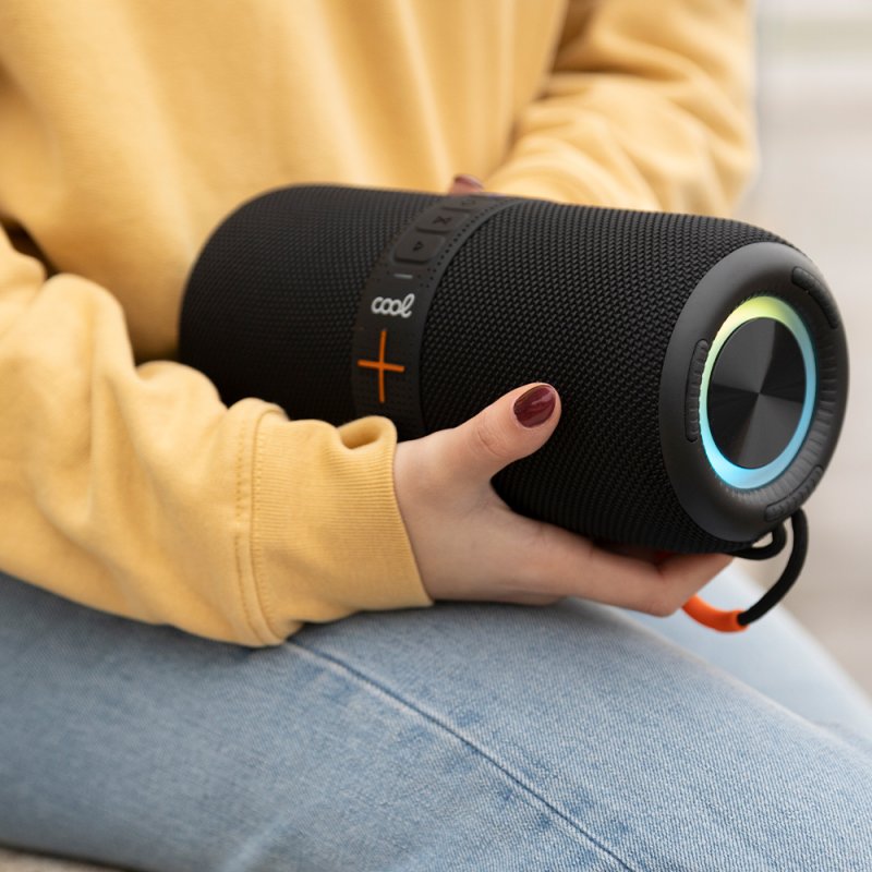 Alto-falante Música Universal Bluetooth Marca COOL Soft (20W) Preto