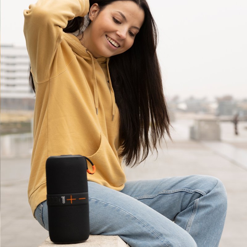 Altavoz Música Universal Bluetooth Marca COOL Soft (20W) Negro