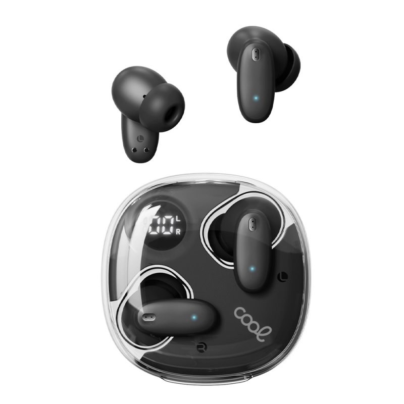 Auricolari Stereo Bluetooth Dual Pod COOL Fun Nero