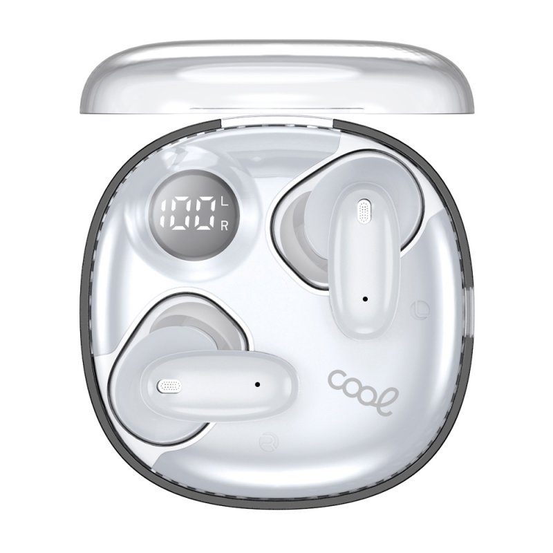 Auscultadores Estéreo Bluetooth COOL Fun Branco