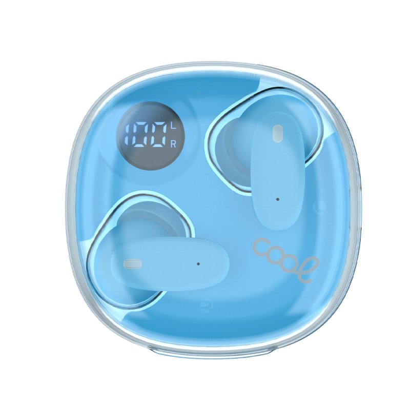 Auriculares Stereo Bluetooth Earbuds COOL Fun Sky Blue