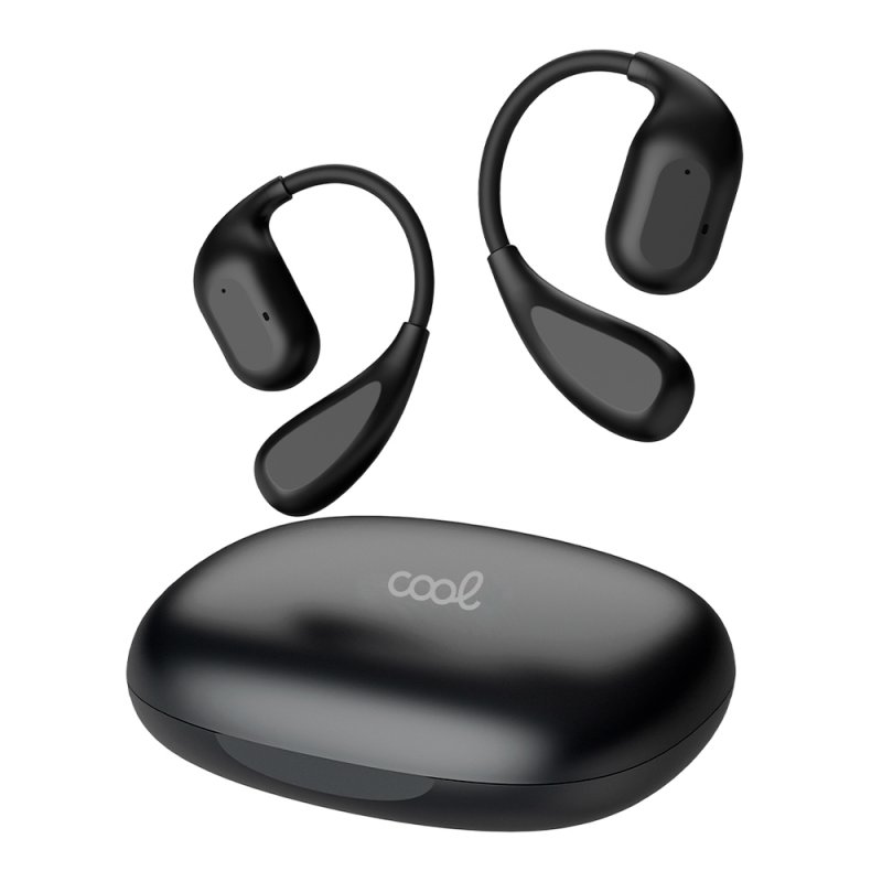 Auscultadores Estéreo Bluetooth COOL Moon Cinza-Escuro