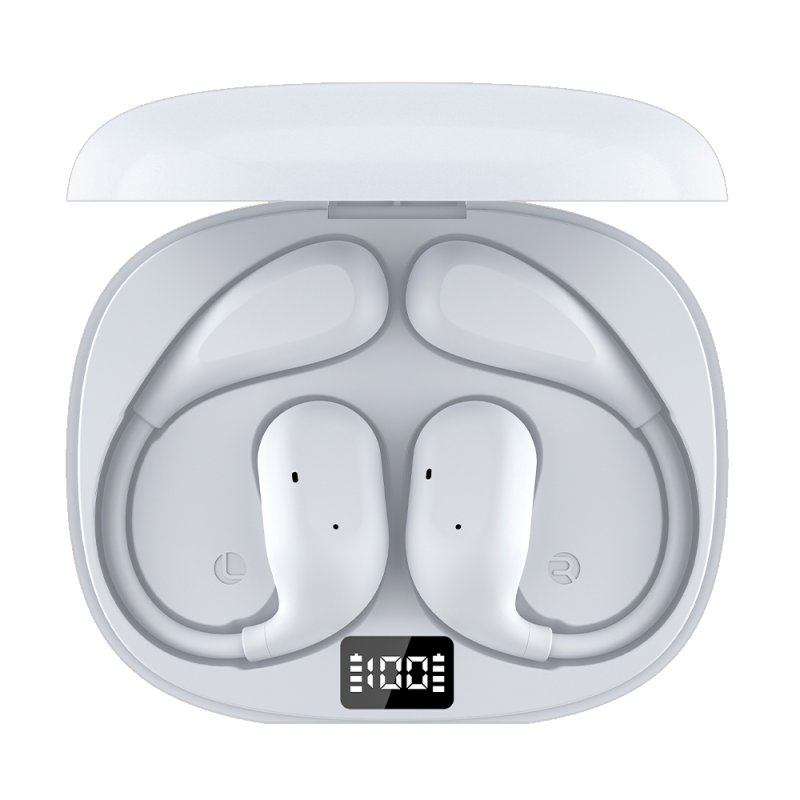 Auriculares Stereo Bluetooth Earbuds COOL Moon (Oído Libre) Blanco
