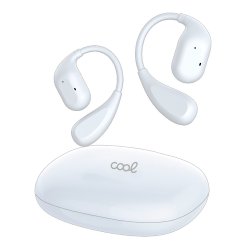 Auscultadores estéreo Bluetooth COOL Moon Branco