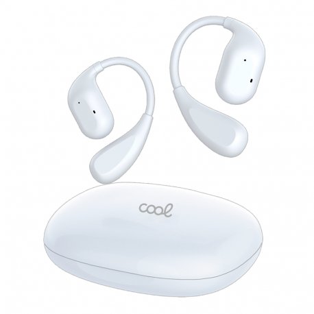 Auricolari Stereo Bluetooth Dual Pod COOL Moon Blanco