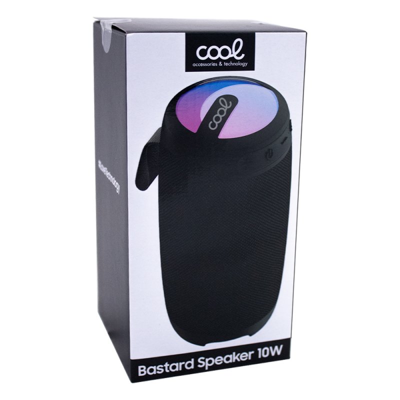 Alto-falante Música Universal Bluetooth COOL Bastard 10W Preto