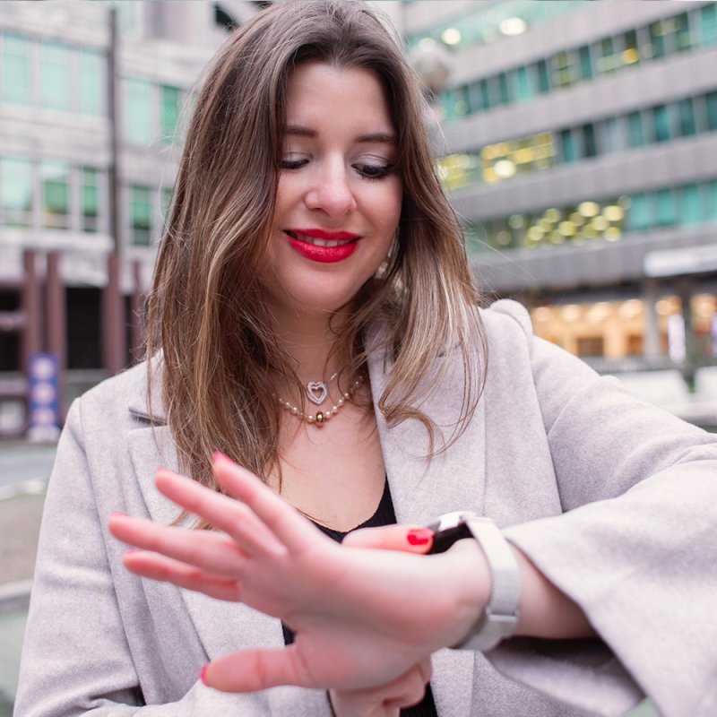 Smartwatch COOL Monaco + 2 Straps (AMOLED, Calls, Health, Sport) Grey