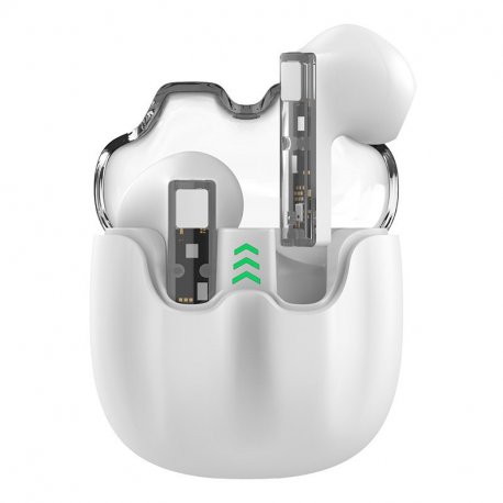 Stereo Bluetooth Headphone Earbuds TWS COOL Vision White