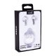 Auriculares Stereo Bluetooth Earbuds TWS COOL Vision Blanco