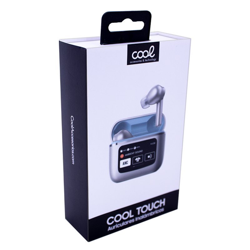 Stereo Bluetooth Dual Pod Earbuds COOL Touch Grey