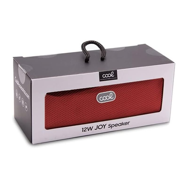 Universal Bluetooth Music Speaker COOL Joy Red (12W)