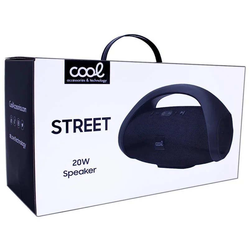 Universal Bluetooth Music Speaker Brand COOL Sreet (20W) Black